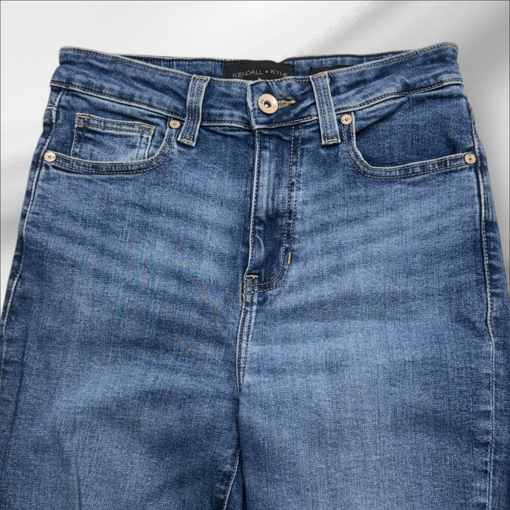 KENDALL + KYLIE Women’s 5/27 THE KONTOUR HIGH RISE Blue Jeans